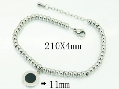 HY Wholesale Jewelry 316L Stainless Steel Bracelets-HY59B0689OR