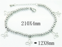 HY Wholesale Jewelry 316L Stainless Steel Bracelets-HY59B0657OE