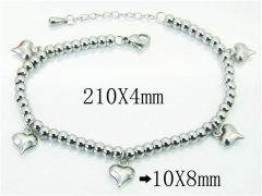 HY Wholesale Jewelry 316L Stainless Steel Bracelets-HY59B0661OR