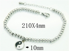 HY Wholesale Jewelry 316L Stainless Steel Bracelets-HY59B0676OR