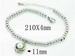HY Wholesale Jewelry 316L Stainless Steel Bracelets-HY59B0723OQ