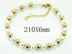 HY Wholesale Jewelry 316L Stainless Steel Bracelets-HY59B0732OW