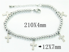 HY Wholesale Jewelry 316L Stainless Steel Bracelets-HY59B0651OR