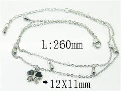 HY Wholesale Stainless Steel 316L Anklet Jewelry-HY59B0826MLS