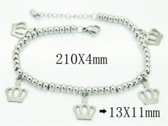 HY Wholesale Jewelry 316L Stainless Steel Bracelets-HY59B0655OR