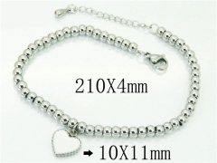HY Wholesale Jewelry 316L Stainless Steel Bracelets-HY59B0681OR