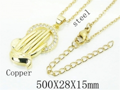 HY Wholesale Stainless Steel 316L Jewelry Necklaces-HY54N0498MLE
