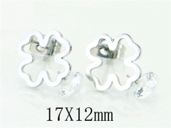 HY Wholesale 316L Stainless Steel Fashion Jewelry Earrings-HY80E0532JR