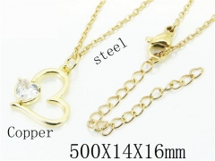 HY Wholesale Stainless Steel 316L Jewelry Necklaces-HY54N0545MLT