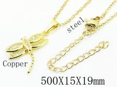 HY Wholesale Stainless Steel 316L Jewelry Necklaces-HY54N0534MLQ