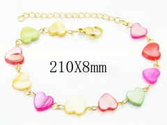 HY Wholesale 316L Stainless Steel Jewelry Bracelets-HY91B0113HYY