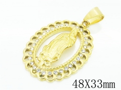 HY Wholesale 316L Stainless Steel Jewelry Fashion Pendant-HY15P0508HJL