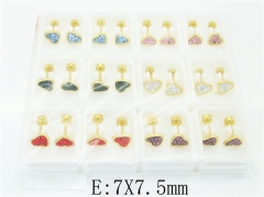 HY Wholesale 316L Stainless Steel Fashion Jewelry Earrings-HY21E0120IJL