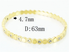 HY Wholesale Stainless Steel 316L Fashion Bangle-HY80B1218HJQ