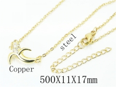 HY Wholesale Stainless Steel 316L Jewelry Necklaces-HY54N0511MLS