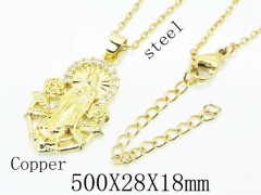 HY Wholesale Stainless Steel 316L Jewelry Necklaces-HY54N0496NS