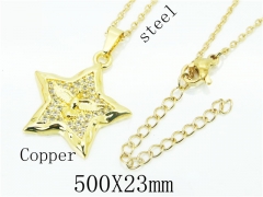 HY Wholesale Stainless Steel 316L Jewelry Necklaces-HY54N0494OQ