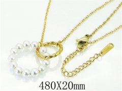HY Wholesale Stainless Steel 316L Jewelry Necklaces-HY80N0466MLR