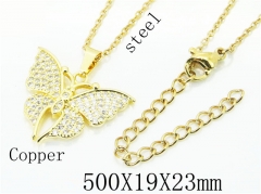 HY Wholesale Stainless Steel 316L Jewelry Necklaces-HY54N0513OZ