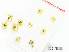 HY Wholesale 316L Stainless Steel Fashion Jewelry Earrings-HY32E0122HJL