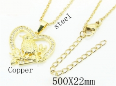 HY Wholesale Stainless Steel 316L Jewelry Necklaces-HY54N0526NL