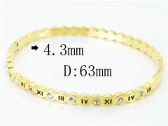 HY Wholesale Stainless Steel 316L Fashion Bangle-HY80B1216HJT