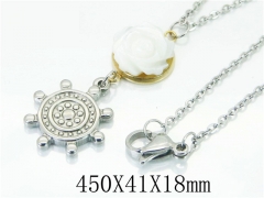 HY Wholesale Stainless Steel 316L Jewelry Necklaces-HY92N0315HIS