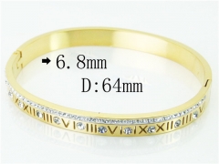 HY Wholesale Stainless Steel 316L Fashion Bangle-HY80B1220HMA