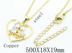 HY Wholesale Stainless Steel 316L Jewelry Necklaces-HY54N0527MZ