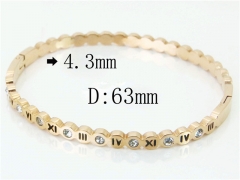 HY Wholesale Stainless Steel 316L Fashion Bangle-HY80B1217HJS