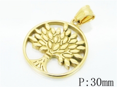 HY Wholesale 316L Stainless Steel Jewelry Fashion Pendant-HY22P0849HJS