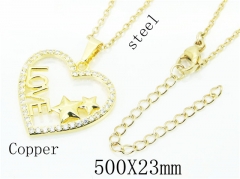 HY Wholesale Stainless Steel 316L Jewelry Necklaces-HY54N0517NL