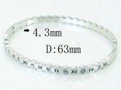 HY Wholesale Stainless Steel 316L Fashion Bangle-HY80B1215HXX
