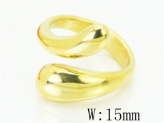 HY Wholesale Stainless Steel 316L Popular Rings-HY16R0499OY