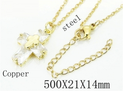 HY Wholesale Stainless Steel 316L Jewelry Necklaces-HY54N0546MLD