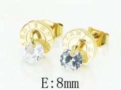 HY Wholesale 316L Stainless Steel Fashion Jewelry Earrings-HY80E0534JLS