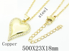 HY Wholesale Stainless Steel 316L Jewelry Necklaces-HY54N0516NS
