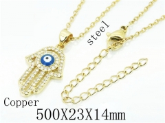 HY Wholesale Stainless Steel 316L Jewelry Necklaces-HY54N0503MLA