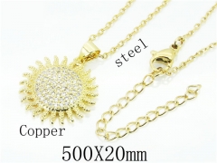 HY Wholesale Stainless Steel 316L Jewelry Necklaces-HY54N0499NB