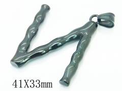 HY Wholesale 316L Stainless Steel Jewelry Popular Pendant-HY48P0174PW