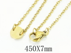 HY Wholesale Stainless Steel 316L Jewelry Necklaces-HY73N0554JC