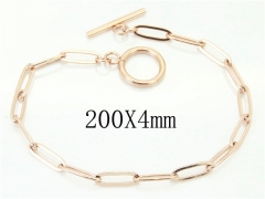 HY Wholesale 316L Stainless Steel Jewelry Bracelets-HY70B0642JZ