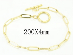 HY Wholesale 316L Stainless Steel Jewelry Bracelets-HY70B0641JA