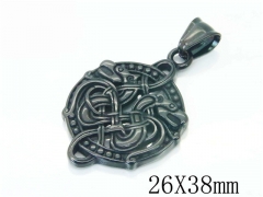 HY Wholesale 316L Stainless Steel Jewelry Popular Pendant-HY48P0065PW