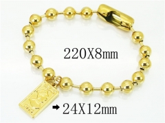 HY Wholesale 316L Stainless Steel Jewelry Bracelets-HY73B0526OB