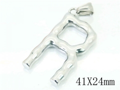 HY Wholesale 316L Stainless Steel Jewelry Popular Pendant-HY48P0184NR