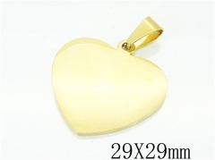 HY Wholesale 316L Stainless Steel Jewelry Popular Pendant-HY73P0501IL