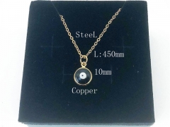 HY Wholesale 316L Stainless Steel Jewelry Cheapest Necklace-HH01N041AH