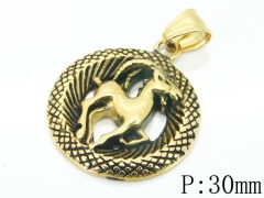 HY Wholesale 316L Stainless Steel Jewelry Popular Pendant-HY48P0116PS