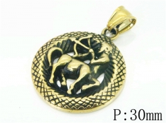 HY Wholesale 316L Stainless Steel Jewelry Popular Pendant-HY48P0119PF